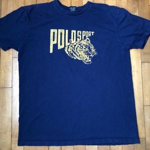 Ralph Lauren Vintage Polo Sport Shirt Medium